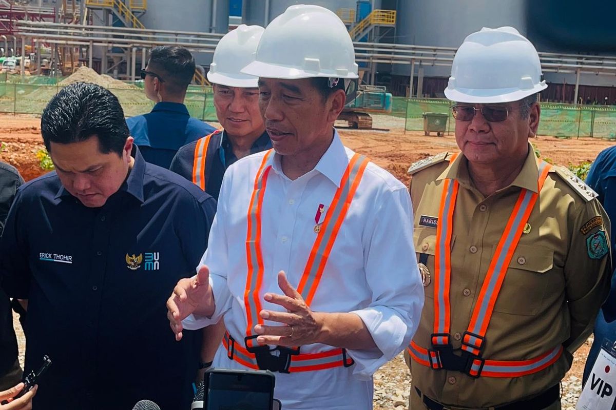 Resmikan Smelter Bauksit Di Mempawah, Jokowi Sebut Upaya RI Jadi Negara ...