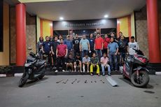 5 Anggota Kawanan Begal Bersenjata Tajam di Palembang Ditangkap, 2 di Antaranya Ditembak Polisi