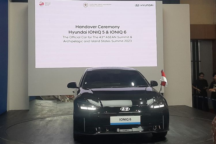 Hyundai Ioniq 6 Jadi Mobil Resmi KTT ASEAN dan AIS Forum 2023