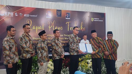 Setyo Sukarno dan Imron Rizkyarno Terpilih Bupati Wonogiri 2025-2030