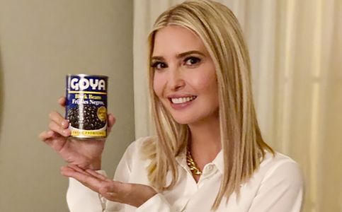 Scrutiny Over Ivanka Trump’s Tweet Defending Goya Brand