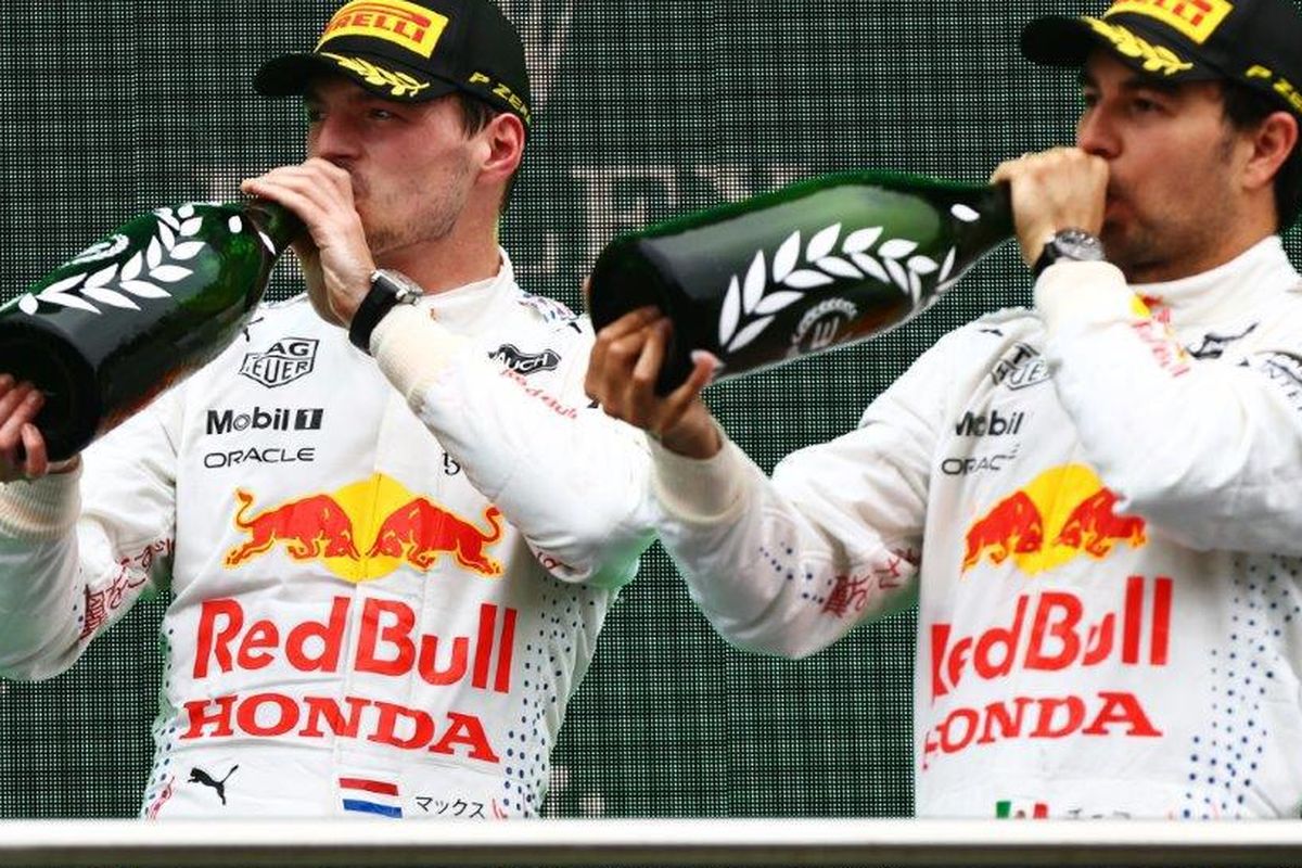 MAX Verstappen dan Sergio Perez di F1 Istanbul