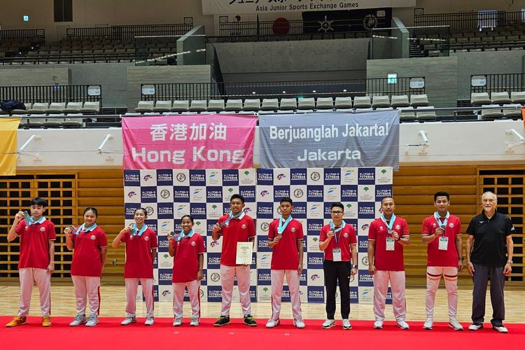 Indonesia meraih peringkat kedua di ajang Asia Junior Sports Exchange Games 2023 di Komazawa Olympic Park Tokyo pada 26-28 Agustus 2023. 