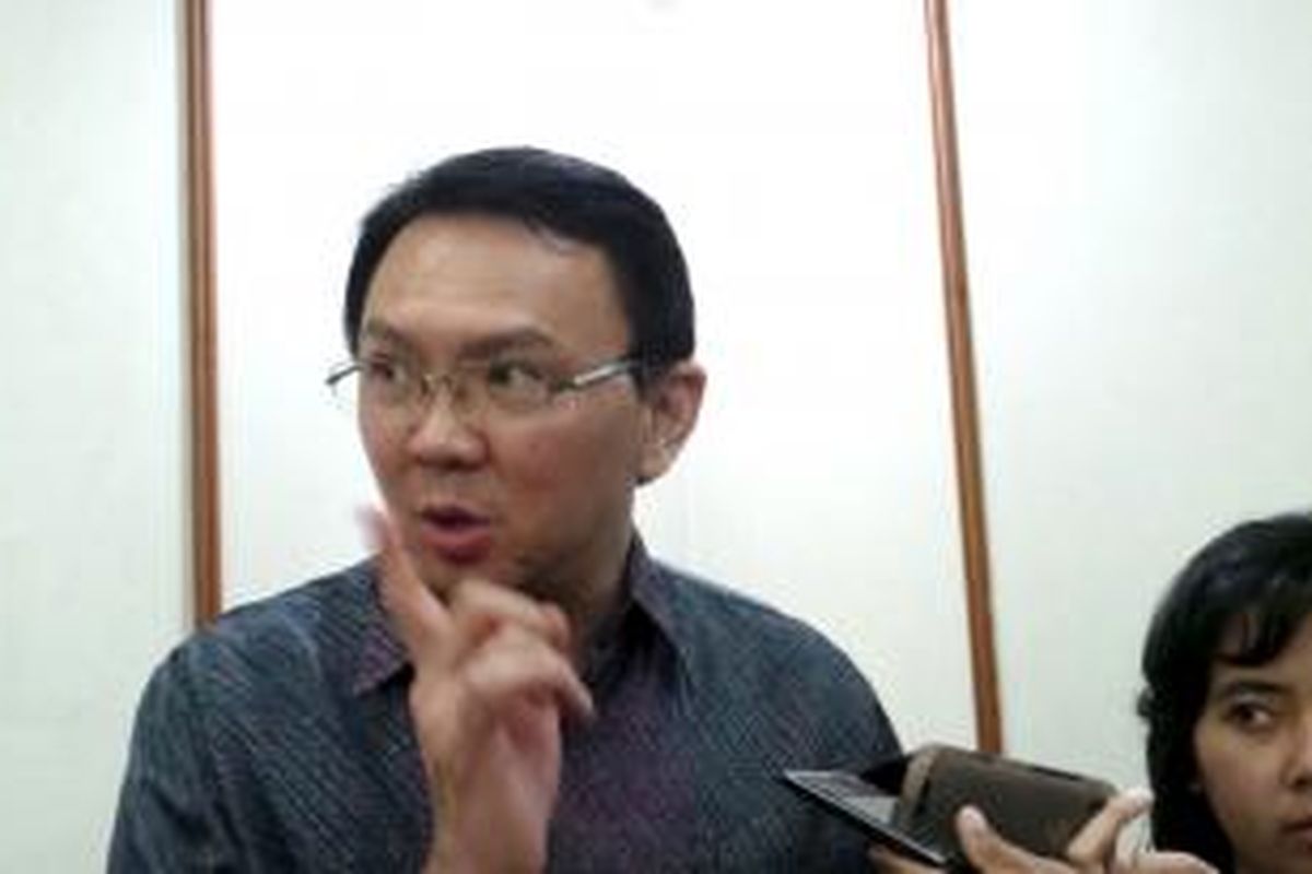 Wakil Gubernur DKI Jakarta Basuki Tjahaja Purnama.