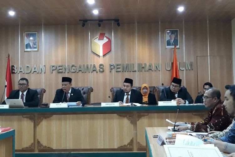 Sidang lanjutan dugaan pelanggaran administrasi pemilu atas kasus pencalonan OSO sebagai anggota DPD di Bawaslu