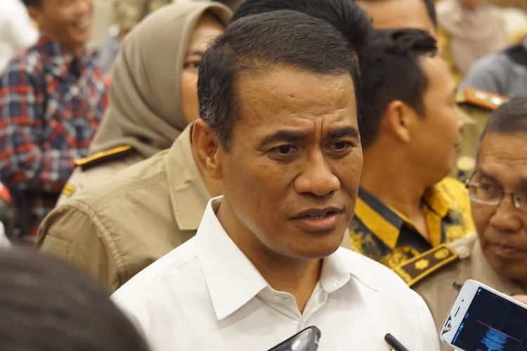 Menteri Pertanian Andi Amran Sulaiman ingin jadikan Sumatera Selatan sebagai lumbung padi nasional.