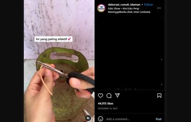 Beredar sebuah video tips menghilangkan suara berdesis pada gas elpiji menggunakan karet gelang. Video ono sidah ditonton hingga 3,2 juta kali.