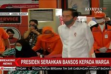 Cek Penyaluran BLT, Jokowi Datangi Kantor Pos di Bogor 