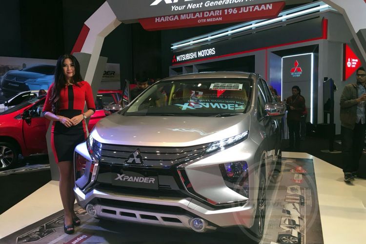 Xpander masih jadi andalan Mitsubishi di GIIAS Medan 2017.