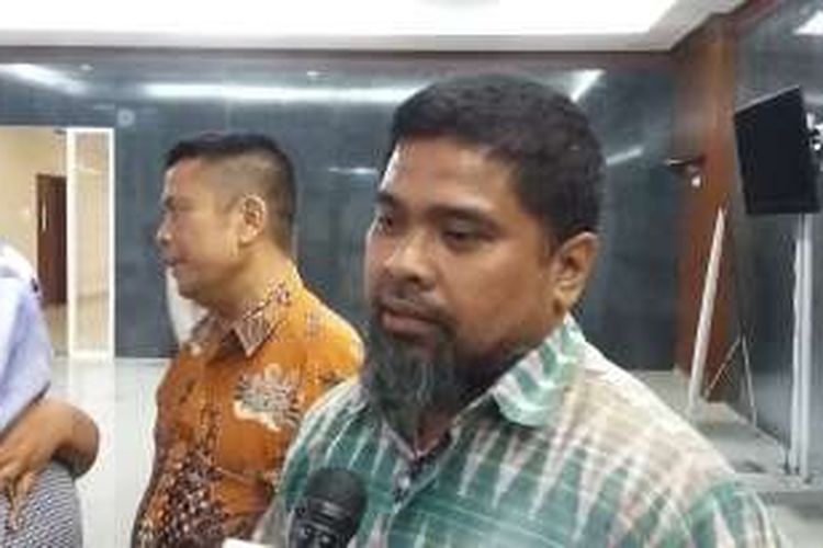 Terdakwa Direktur PT Soegih Interjaya (SI) Muhammad Syakir di Pengadilan Tindak Pidana Korupsi, Jakarta, Senin (23/5/2016). 