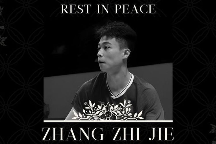 Pebulu tangkis muda China, Zhang Zie Jie, tutup usia ketika bertanding pada laga grup China vs Jepang, Minggu (30/6/2024) malam WIB.