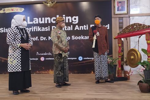 RSUD Margono Soekarjo Purwokerto Luncurkan Aplikasi Klaim BPJS Kesehatan Anti Fraud, Ganjar: Tidak Ada Makelarnya