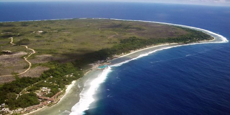 Ilustrasi Nauru, salah satu negara terkecil di dunia.