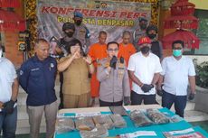 Selama Januari Ini, Polresta Denpasar Sita 5,6 Kilogram Ganja dan 850 Gram Sabu