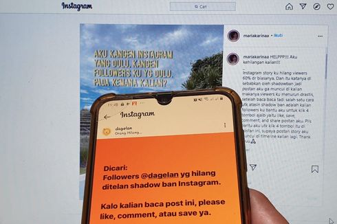 Pengguna Keluhkan Kena Shadowban di Instagram