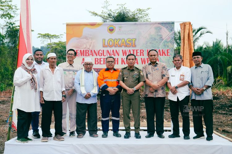  Pemkab Halteng bersama WBN dan IWIP jalankan pembangunan Water Intake dan WTP di Weda, Halmahera Tengah.