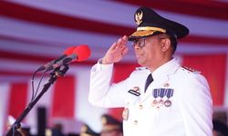 Pj Gubernur Riau Sampaikan Fokus dan Capaian Pembangunan Riau pada Peringatan HUT Ke-79 RI
