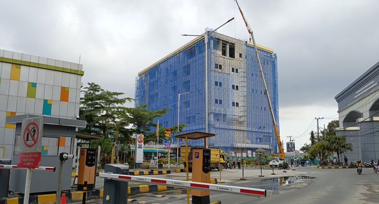Konstruksi Gedung Layanan Jantung RSUD Kanujoso Djatiwibowo Tembus 90 Persen