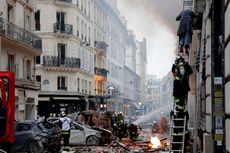 Ledakan Kuat Terjadi di Toko Roti Paris, 2 Pemadam Kebakaran Tewas