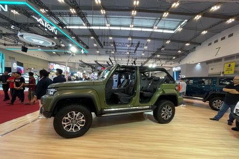 BAIC BJ40 Plus Terondol, Mirip Wrangler 4xe Willys 41' Edition