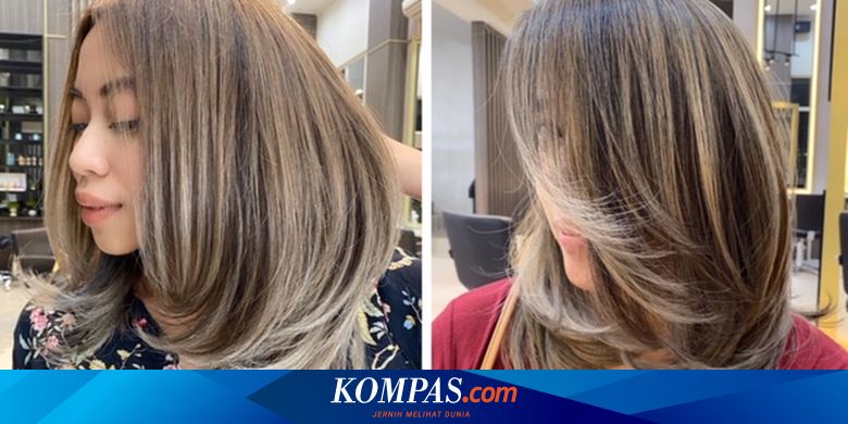 Airtouch Teknik Terkini Pewarnaan Rambut Untuk Hasil Natural