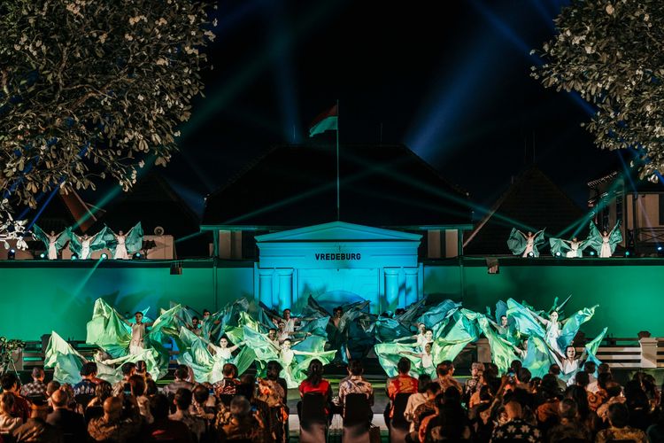 Peluncuran Indonesian Heritage Agency (IHA) di Museum Benteng Vredeburg, Yogyakarta, pada Kamis malam (16/5/2024).