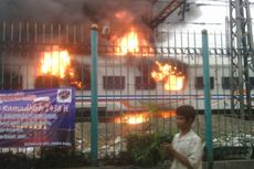 Kereta Terbakar di Senen, KRL Tidak Melintasi Kemayoran-Jatinegara