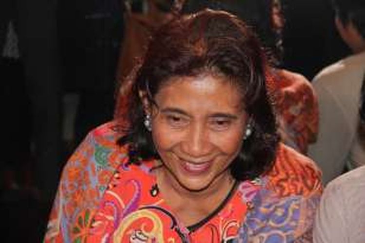 Menteri Kelautan dan Perikanan Susi Pudjiastuti