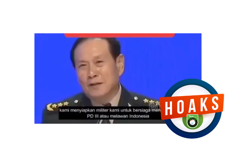 Hoaks, China siapkan 140.000 tentara untuk berperang dengan Indonesia