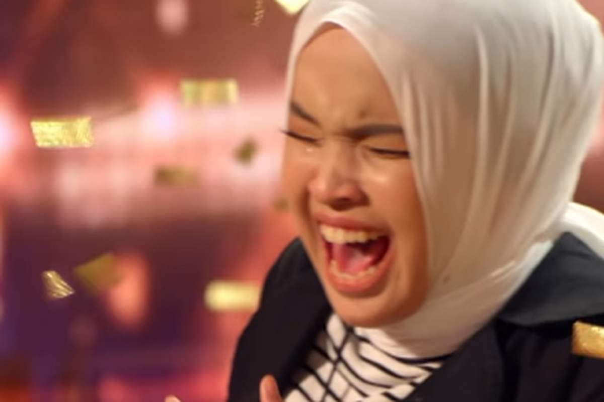 Putri Ariani saat tampil di America's Got Talent