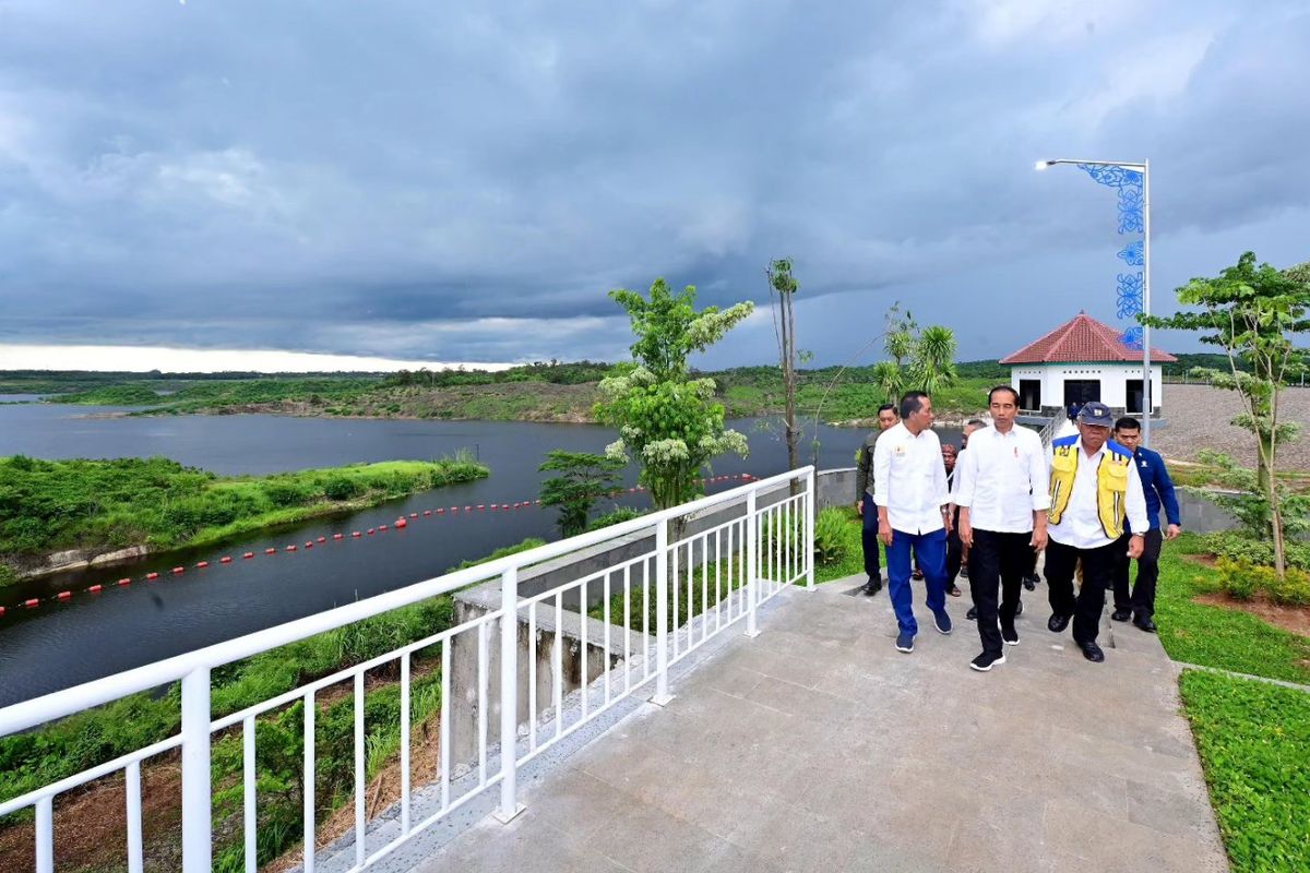 Presiden Joko Widodo (Jokowi) telah meresmikan Bendungan Karian di Kabupaten Lebak, Provinsi Banten, pada Senin (08/01/2024).