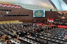 Rapat Paripurna Penetapan Pimpinan MPR Dihadiri 545 Anggota