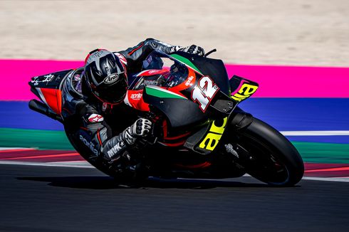 Maverick Vinales Mulai Balapan Lagi di GP Aragon Bersama Aprilia