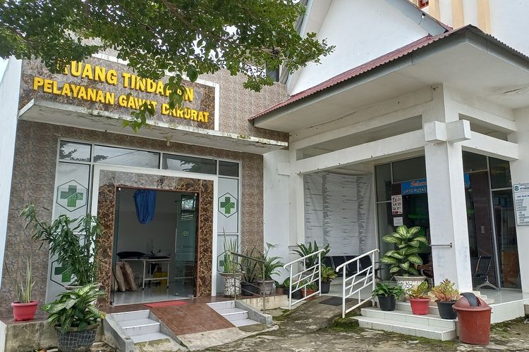 Puskesmas Martimbang di Jalan Toba II, Kelurahan Martimbang, Kecamatan Siantar Selatan, Kota Pematang Siantar, Rabu (28/9/2022).