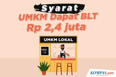 INFOGRAFIK: Syarat UMKM Dapat Bantuan Rp 2,4 Juta