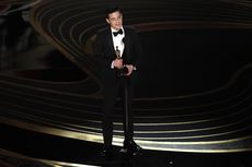 Rami Malek Bawa Pulang Piala Oscar 2019 sebagai Aktor Terbaik