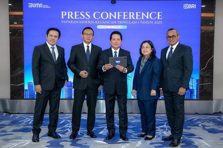 Di Tengah Tensi Geopolitik dan Perang Tarif, BRI Catatkan Laba Rp 13,8 triliun