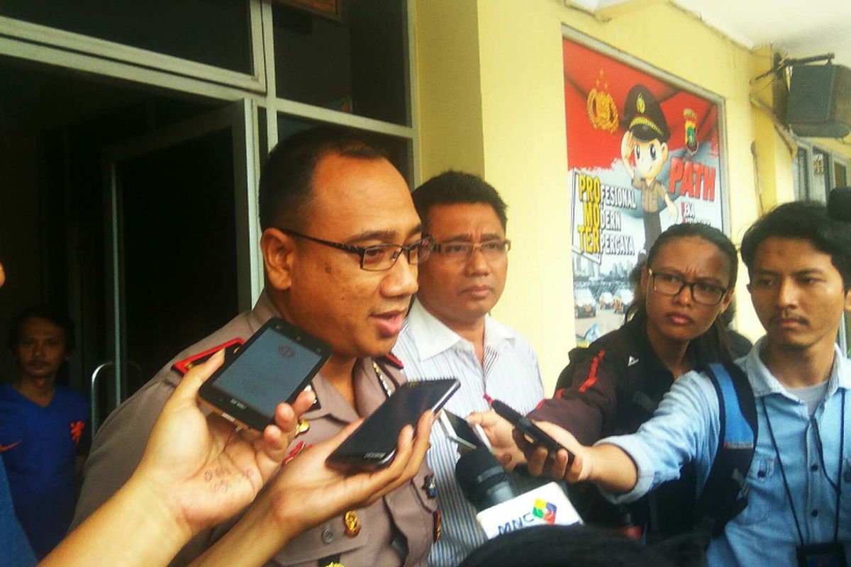 Wakapolsek Metro Tanah Abang Kompol Eko Prasetyo, Selasa (18/7/2017).