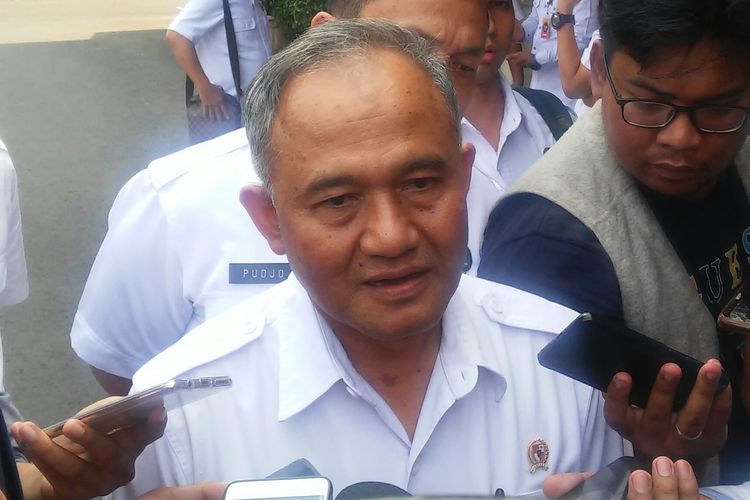 Mantan Kepala BNN Heru Winarko di Jakarta, Kamis (5/12/2019).