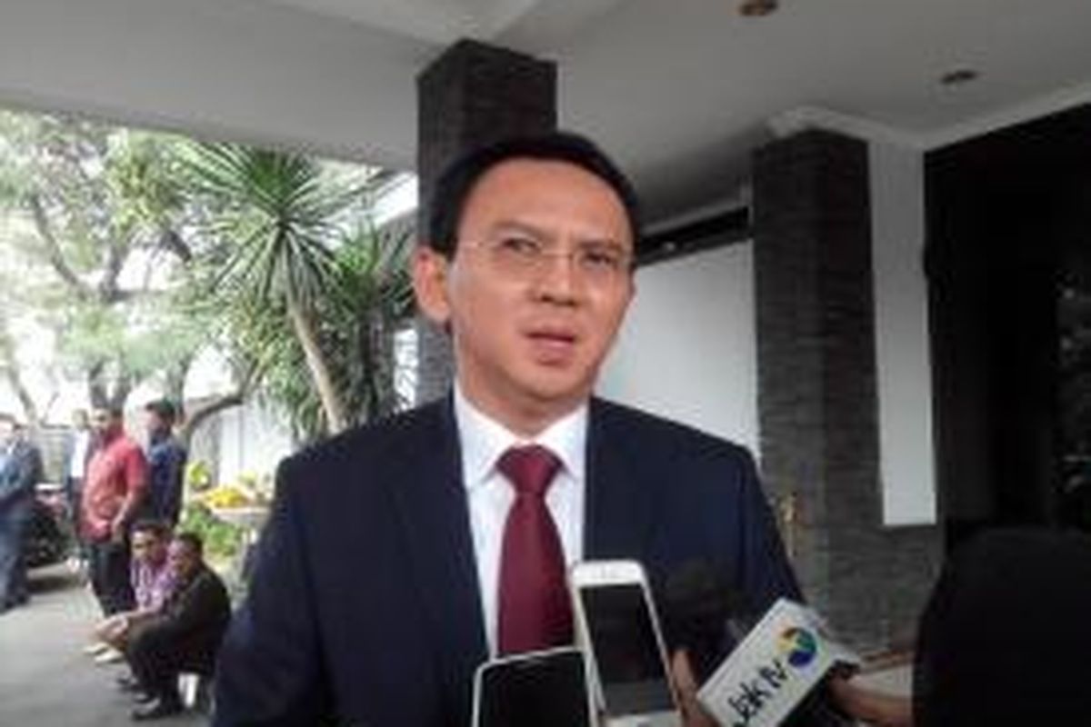 Gubernur DKI Jakarta Basuki Tjahaja Purnama 