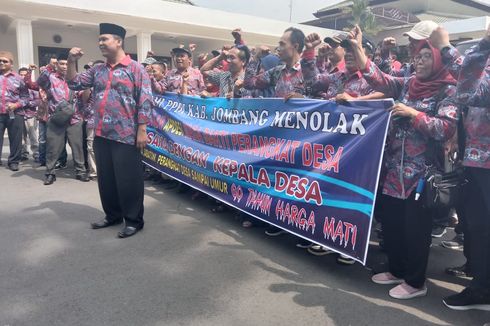 Tolak Masa Jabatan Diusulkan Sama dengan Kades, 748 Perangkat Desa di Jombang Berangkat ke Jakarta