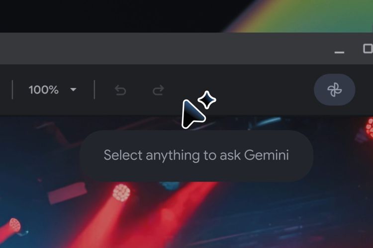 Ilustrasi fitur Magic Pointer di Google Chrome.