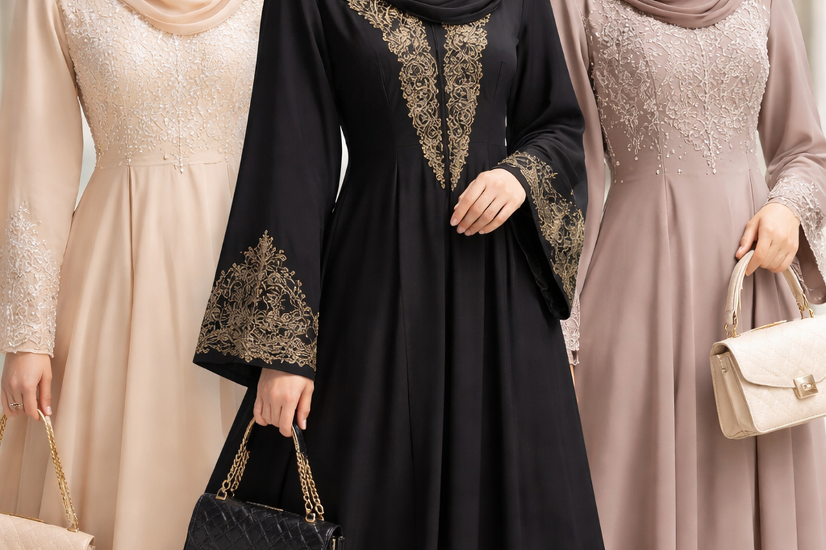 Tren Busana Lebaran 2026 Gamis Aisyah & Abaya Elegan.