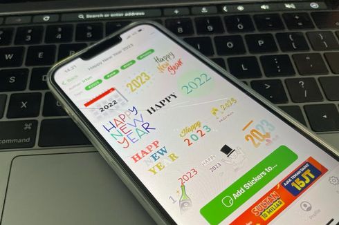 Cara Download dan Kirim Stiker Tahun Baru 2023 di WhatsApp dengan Mudah