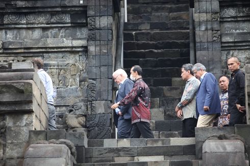 Presiden Jerman Batal Pakai Sandal Upanat di Candi Borobudur, Ini Penyebabnya