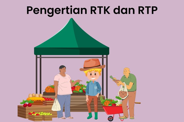 RTK adalah rumah tangga konsumsi. Sedangkan RTP adalah rumah tangga produksi.