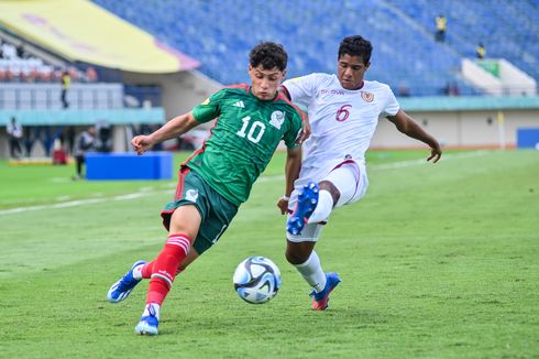 Hasil Piala Dunia U17 Meksiko Vs Venezuela: 2-2, 10 Pemain La Vinotinto Tahan El Tri