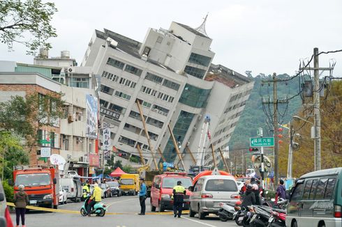 Korban Tewas Gempa 6,4 SR di Taiwan Bertambah Jadi 4 Orang