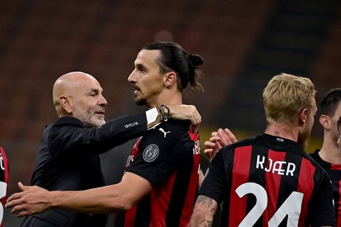 Inter Vs Milan, Kalimat Pujian Stefano Pioli untuk Zlatan Ibrahimovic