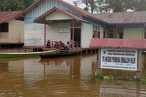 104 Sekolah di Kapuas Hulu Terendam Banjir